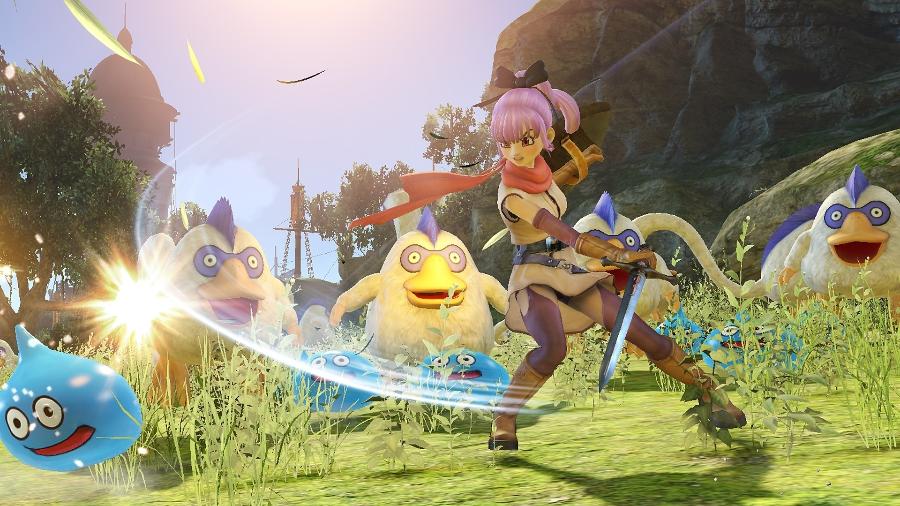 Envolvida em uma trama política entre os sete reinos, Teresa é uma das protagonistas de "Dragon Quest Heroes II" - Divulgação/Square Enix