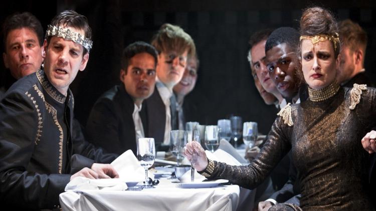 Cena da peça "Titus Andronicus", de William Shakespeare - Divulgação - Divulgação