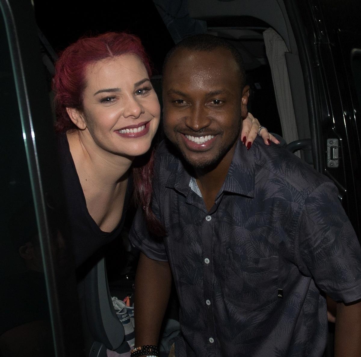 Fernanda Souza e Thiaguinho - Francisco Cepeda/AgNews