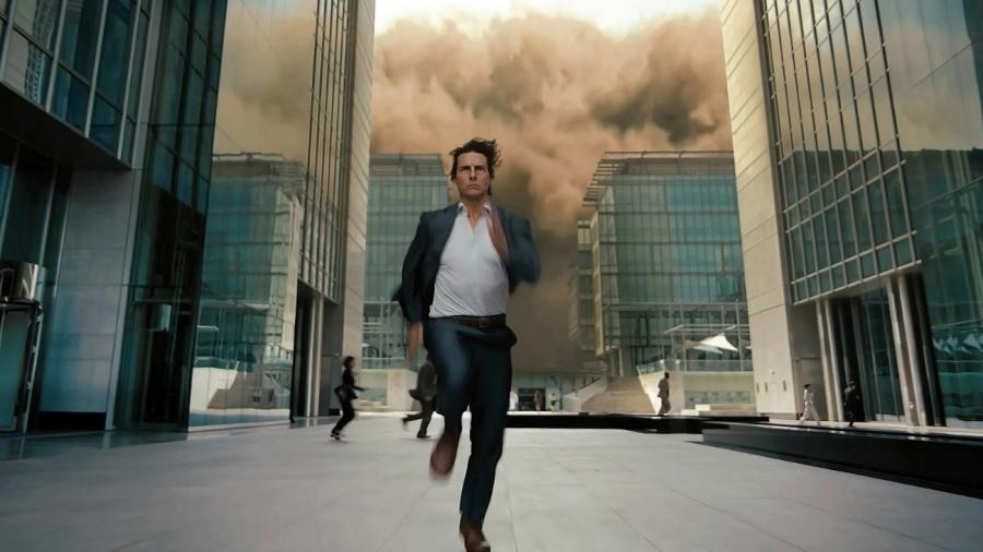 Cena de Tom Cruise correndo em "Missão: Impossível 4" - Divulgação