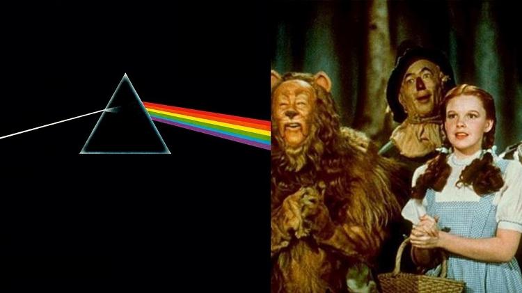 "The Dark Side of The Moon" vs "O Mágico de Oz" - Reprodução - Reprodução