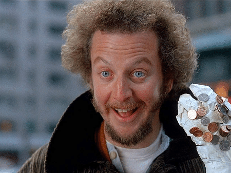 O ator Daniel Stern em cena de "Esqueceram de Mim 2: Perdido em Nova York" (1992) - Reprodução