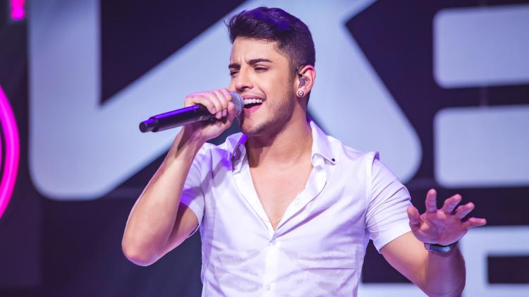 Kevi Jonny em gravação de DVD - Divulgação - Divulgação