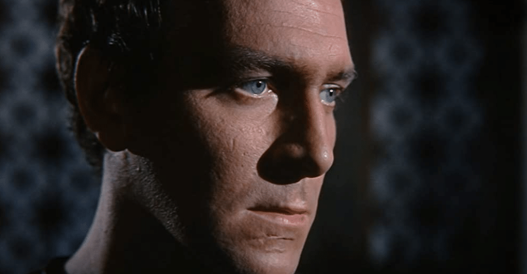 Christopher Plummer em "A Queda do Império Romano" (1964) - Reprodução
