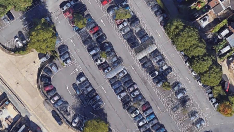 Estacionamento de supermercado em Londres - Reprodução