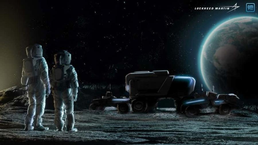 GM desenvolve veículo lunar para a Nasa - Divulgação