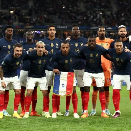 Seleção francesa, assim como outras da Europa, é marcada pela presença de muitos jogadores negros - James Williamson/Getty Images