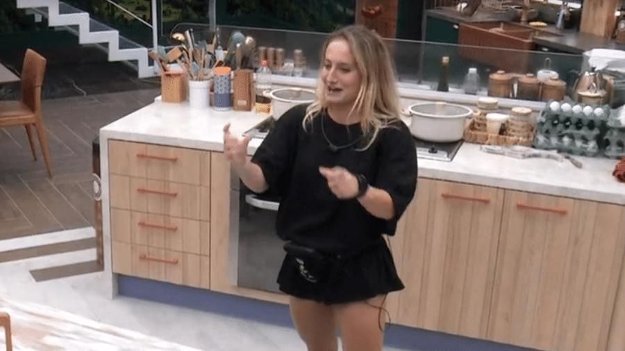 BBB 23: Bruna Griphao diz que tenta esconder o nariz em cenas de beijos - Globoplay