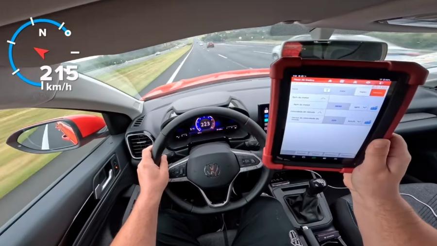 Vídeo publicado no perfil BengaTV do Instagram mostra Plínio Palmeira 'testando' em via pública desempenho de VW Tera com mecânica original modificada Vídeo publicado no perfil BengaTV do Instagram mostra Plínio Palmeira 'testando' em via pública desempenho de VW Tera com mecânica original modificada