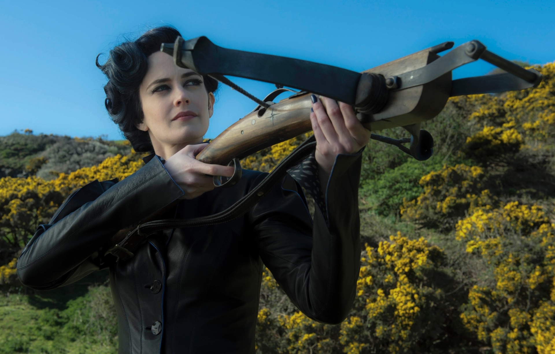 Em "O Lar das Crianças Peculiares", a atriz francesa Eva Green é a senhorita Peregrine, que administra um orfanato que abriga crianças com poderes especiais - Divulgação