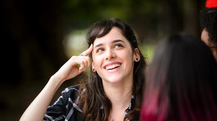 Lica (Manoela Aliperti) em cena de "Malhação" gravada no Ibirapuera  - Ramon Vasconcelos/Globo/Divulgação - Ramon Vasconcelos/Globo/Divulgação