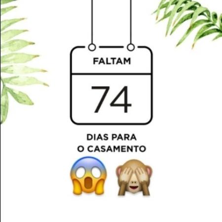 Marina Ruy Barbosa faz contagem regressiva para seu casamento - Reprodução/Instagram/marinaruybarbosa - Reprodução/Instagram/marinaruybarbosa