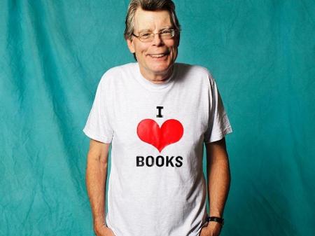 O escritor Stephen King - Reprodução