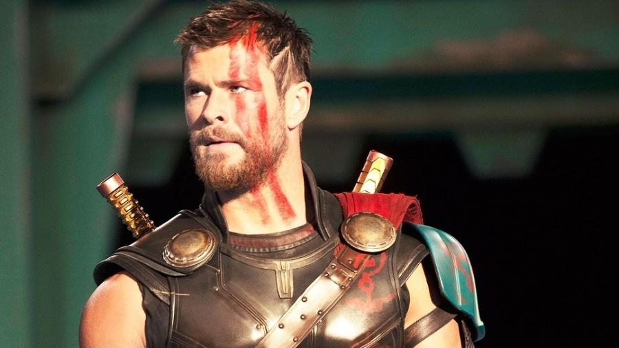 Chris Hemsworth em "Thor: Ragnarok" - Reprodução
