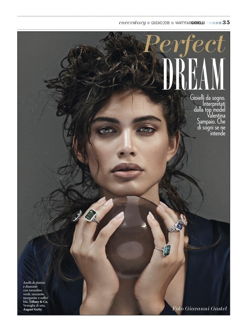 Valentina Sampaio - Giovanni Gastel/Vanity Fair