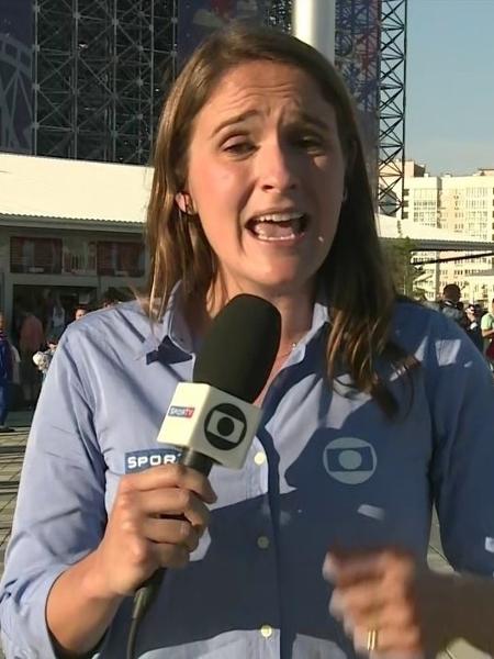 A repórter Julia Guimarães, que já cobriu Copas do Mundo, será agora correspondente internacional do Esporte da Globo na Europa