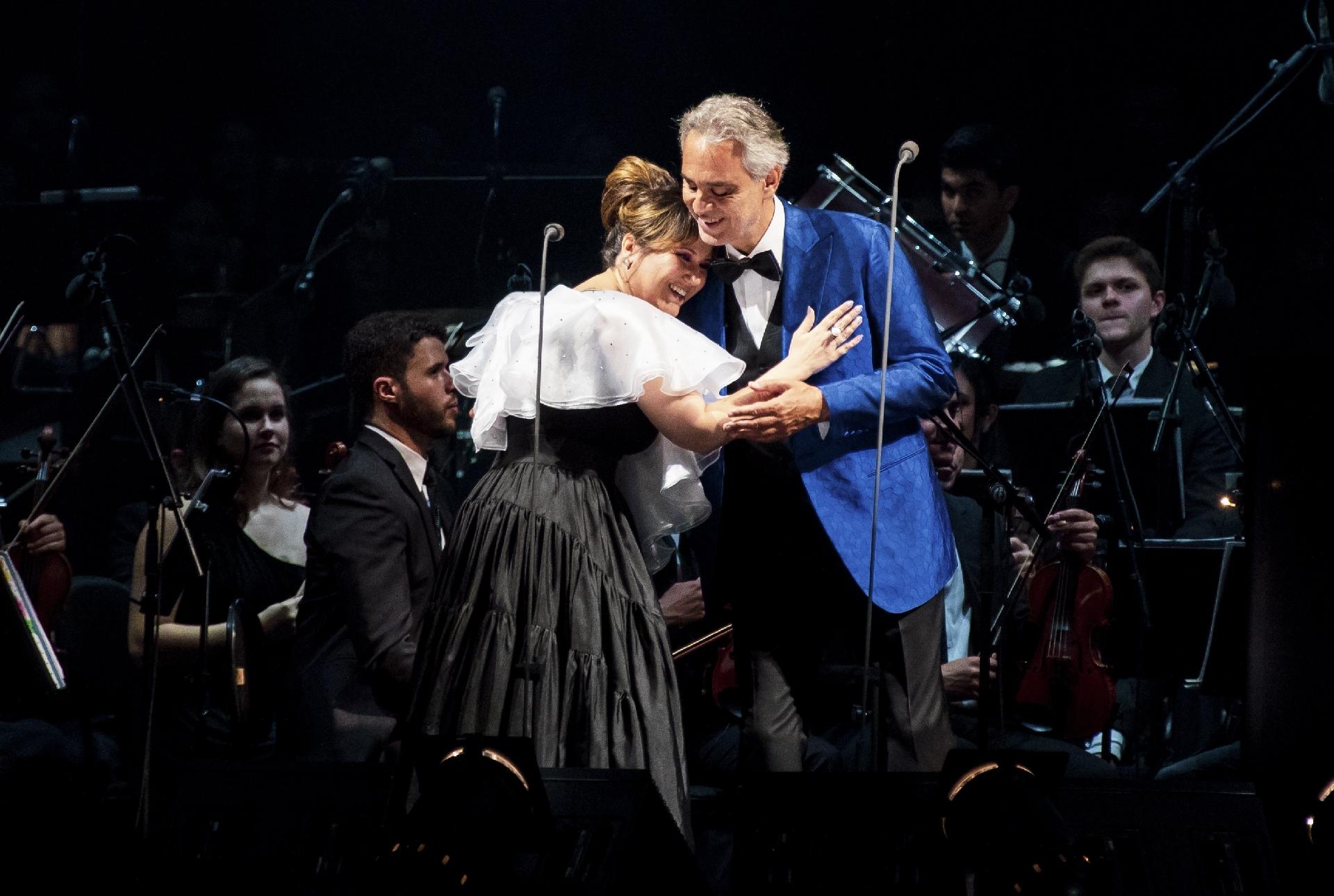 Maria Rita canta no show de Andrea Bocelli - Mariana Pekin/UOL