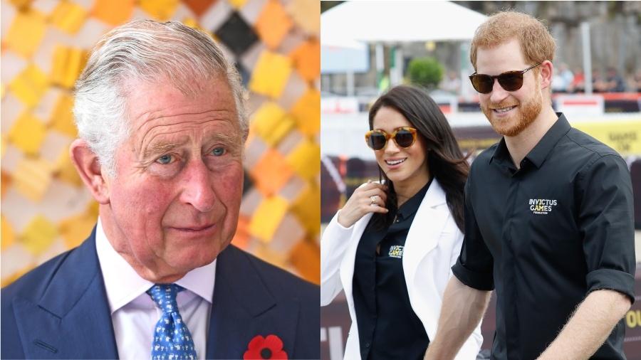 Rei Charles está cansado de críticas de Harry e Meghan, de acordo com fonte do palácio - Getty Images