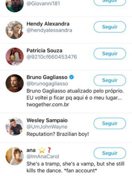 Bruno Gagliasso curte publicação que critica "O Sétimo Guardião" - Reprodução/Twitter - Reprodução/Twitter
