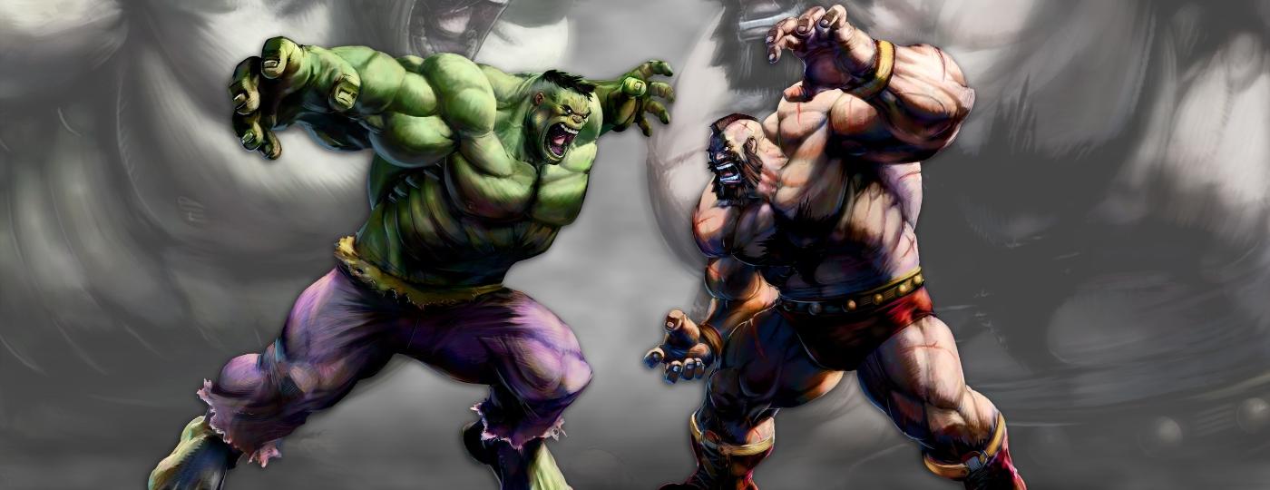 Hulk x Zangief, quem leva a melhor? - Divulgação