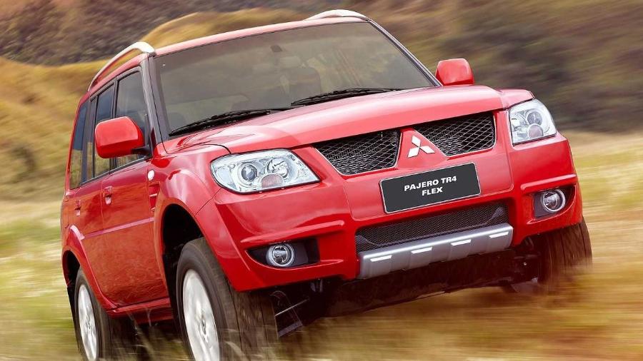 Mitsubishi Pajero TR4 é uma das opções mais acessíveis no mercado de carros usados quando o assunto é SUV com tração nas 4 rodas Mitsubishi Pajero TR4 é uma das opções mais acessíveis no mercado de carros usados quando o assunto é SUV com tração nas 4 rodas