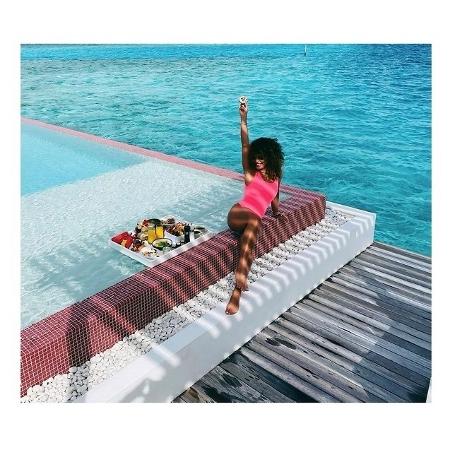 Juliana Paes nas Ilhas Maldivas - Reprodução/Instagram