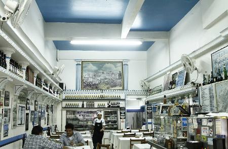 Restaurante Acropóles, no Bom Retiro, Centro de São Paulo - Newton Santos/Folhapress