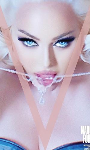 Madonna em ensaio para a V Magazine