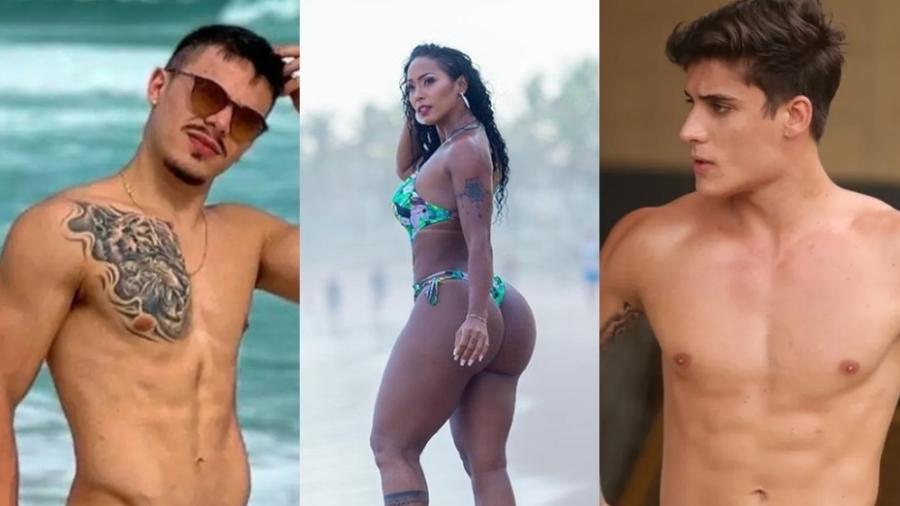 A Fazenda 2022: Thomaz Costa, Rosiane Pinheiro e Tiago Ramos têm fotos suas nus na internet - Reprodução/Instagram