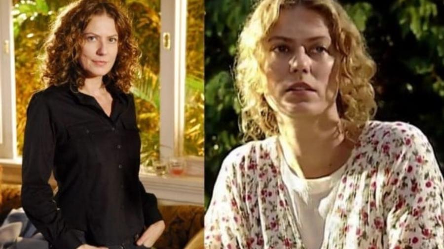 Patricia Pillar viveu Flora em "A Favorita" e Luana em "O Rei do Gado" - Divulgação/TV Globo