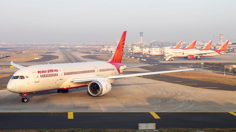 Incidente aconteceu em voo da Air India (foto) - Yatrik Sheth/Getty Images
