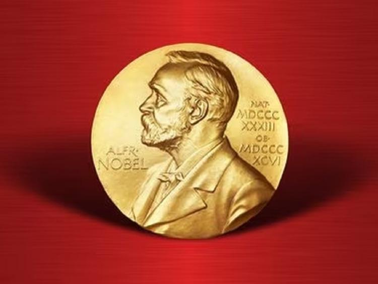 A medalha entregue aos vencedores do Nobel