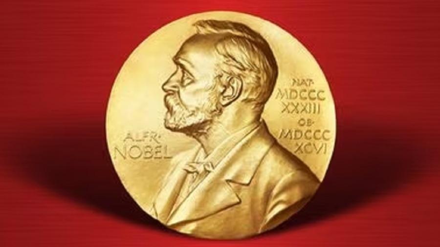 A medalha entregue aos vencedores do Nobel