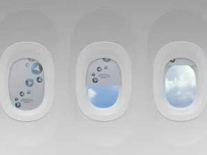 A janelinha tá diferente! Aviões terão persiana eletrônica; como funcionam?