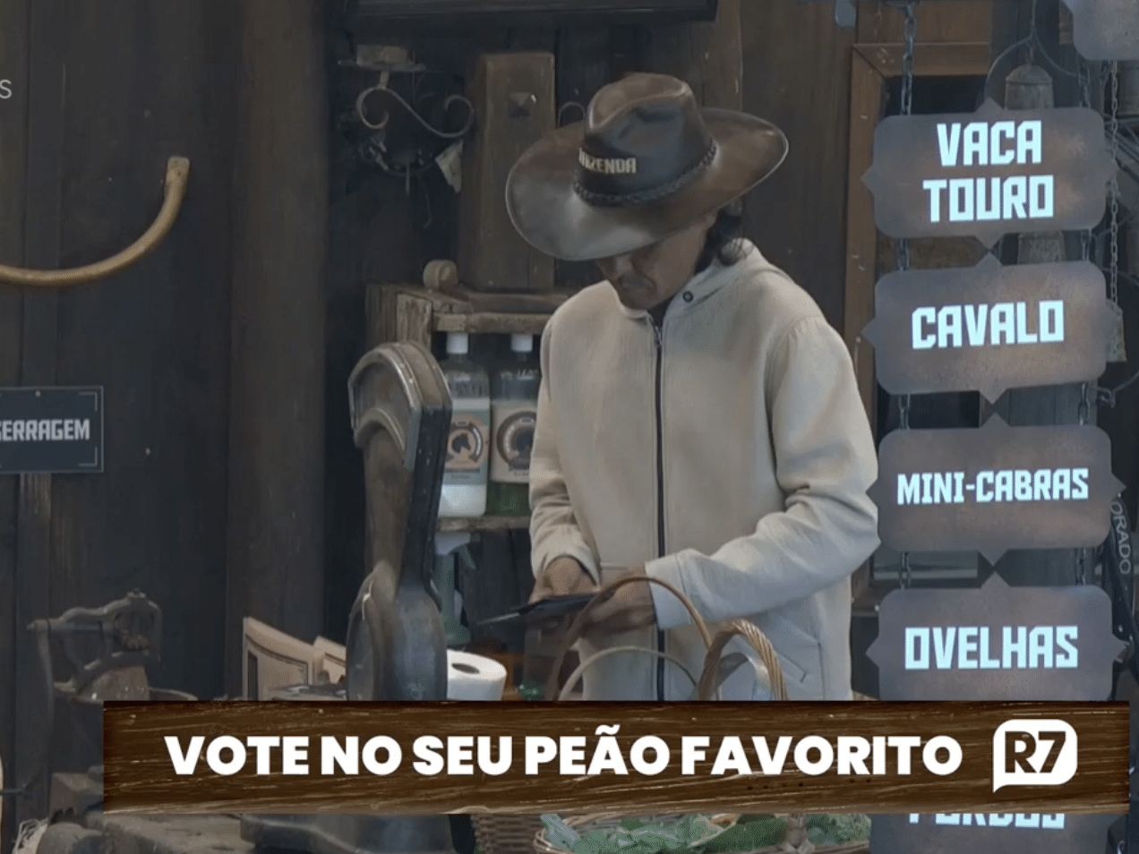 Enquete A Fazenda 2023 + Votação R7: quem sai na 12ª Roça: Cezar, Radamés,  Tonzão ou WL? E quem fica? - Votar Fazenda - Vote agora A Fazenda 15