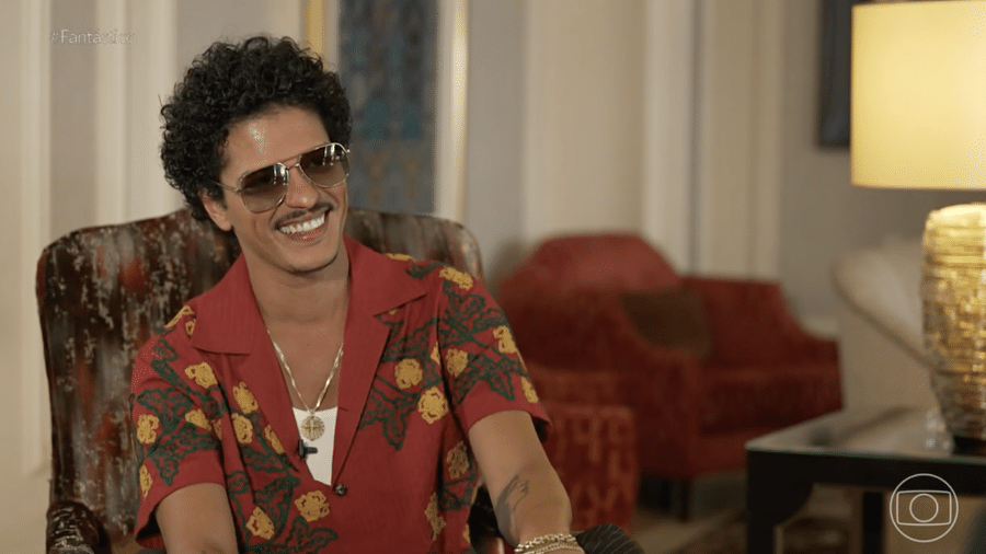 Bruno Mars fala sobre próximos shows no Brasil em entrevista ao Fantástico - Reprodução/Globoplay