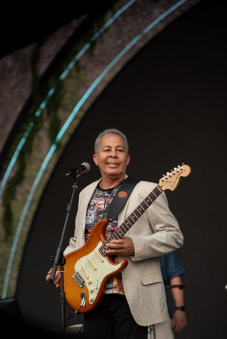 Hyldon, que se apresenta no Rock in Rio 2024, durante show no Coala Festival, do dia 7 de setembro 