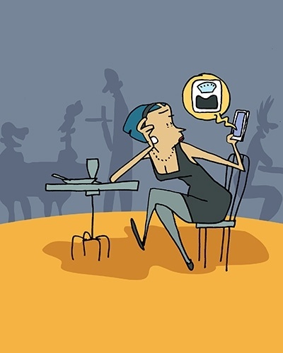 VOCÊ POSTA FOTO DE COMIDA OU DÁ CHECK-IN EM UM RESTAURANTE E ALGUÉM VEM FALAR DA SUA DIETA (OU DA FALTA DELA)  - Orlando/Arte UOL