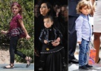 Filhos de famosos usam looks estilosos; saiba como apostar com bom senso - Montagem/UOL