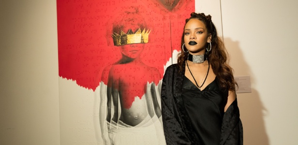 Capa de "Anti", o novo álbum de Rihanna - Christopher Polk / Getty Images Entertainment
