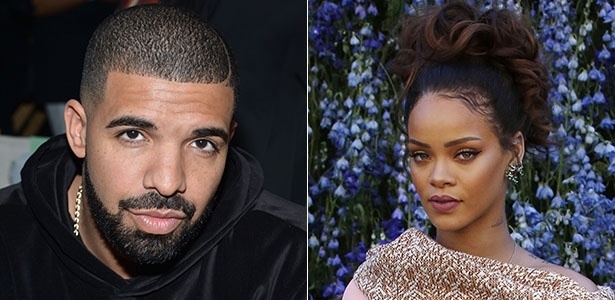 Drake e Rihanna  - Reprodução/AFP