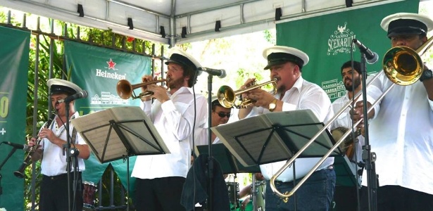 O grupo de jazz São Jorge Brass Band - Divulgação