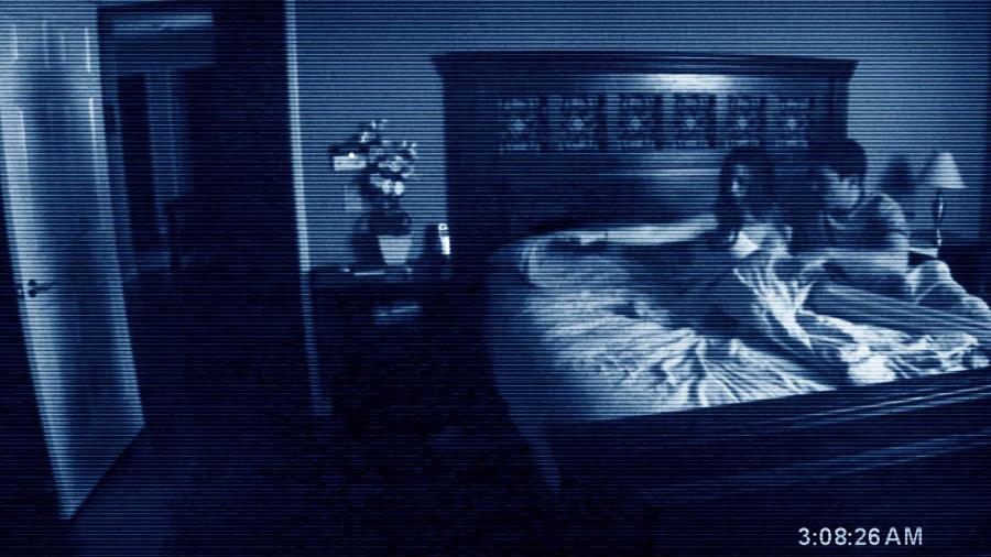 Cena do filme "Atividade Paranormal" (2007)
