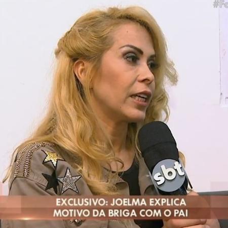 Joelma diz que tem "dedo podre" para homem - Reprodução/SBT.com.br