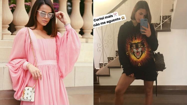 Bruna Marquezine antes e depois: diferença mínima - Reprodução/Instagram - Reprodução/Instagram