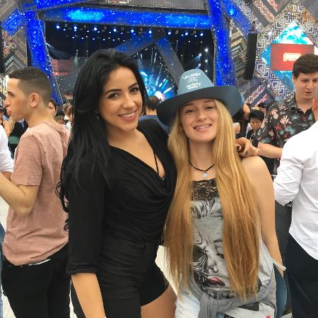 Jully Taraborelli Lopes e Paloma Vieira Lopes no VillaMix Festival São Paulo, no Estádio do Morumbi - Osmar Portilho/UOL - Osmar Portilho/UOL