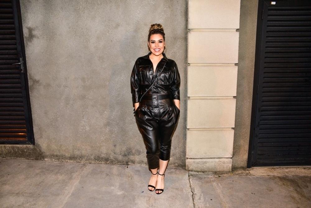 Naiara Azevedo cantou até Shakira na festa do "Show dos Famosos" que aconteceu neste domingo (8) na casa de Faustão - Ag.News