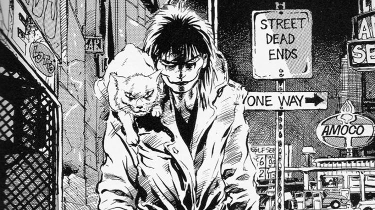 Trecho da HQ de "O Corvo" - Reprodução - Reprodução