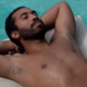 BBB 21: Gilberto curte dia de sol na piscina - Reprodução/Globoplay