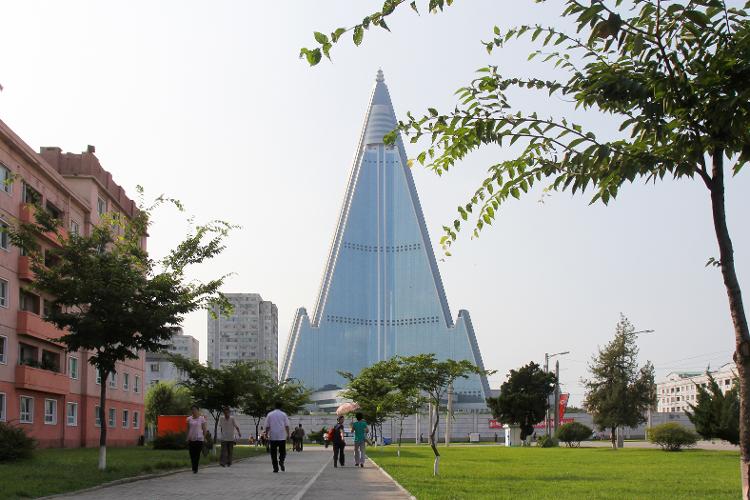 Ryugyong Hotel, Pyongyang, North Korea - boggy22/Getty Images - boggy22/Getty Images